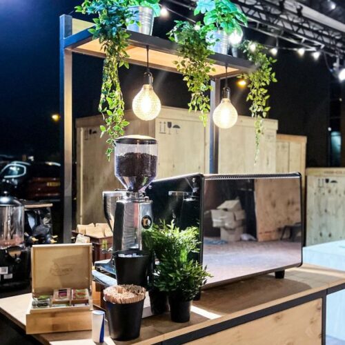 Industriele Koffiebar op jouw event - Bars & Cars